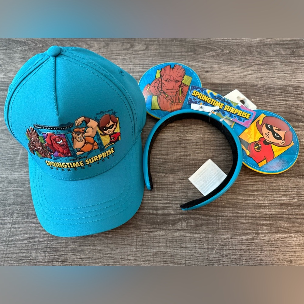 Run Disney 2025 Hat & Ear Bundle